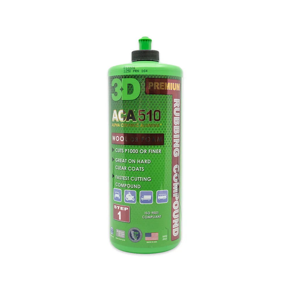 3D ACA 510 Premium Rubbing Compound