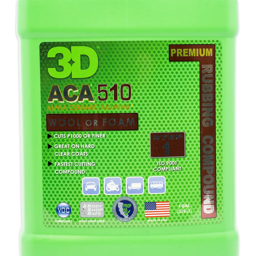 3D ACA 510 Premium Rubbing Compound