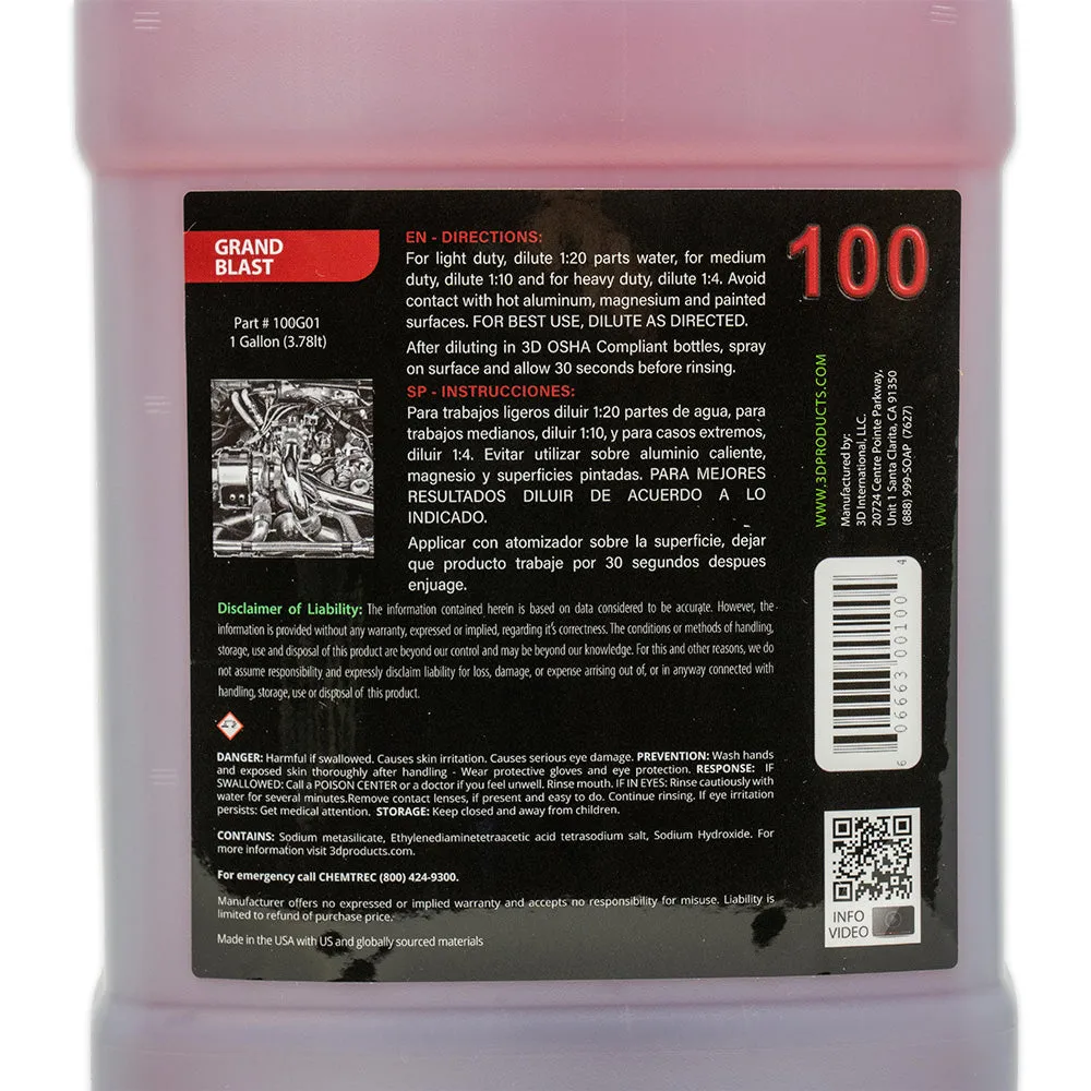 3D Grand Blast Engine Cleaner