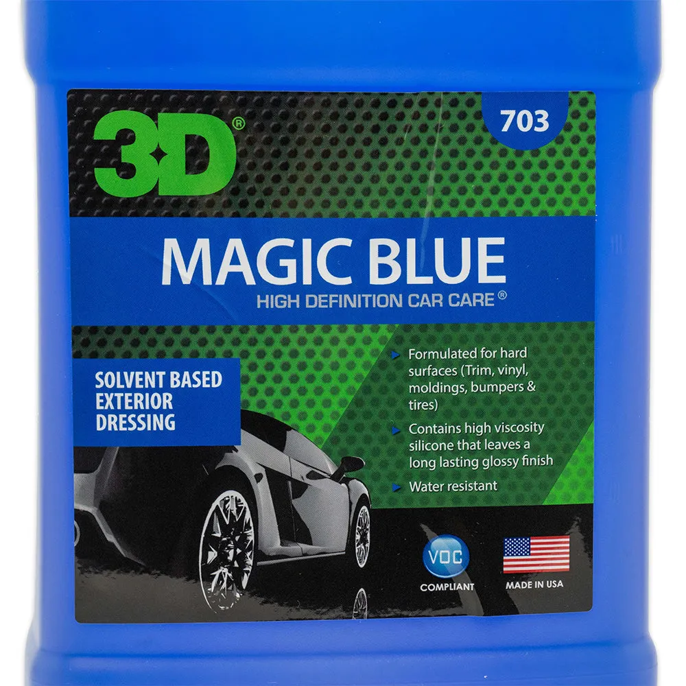 3D Magic Blue Tire Dressing