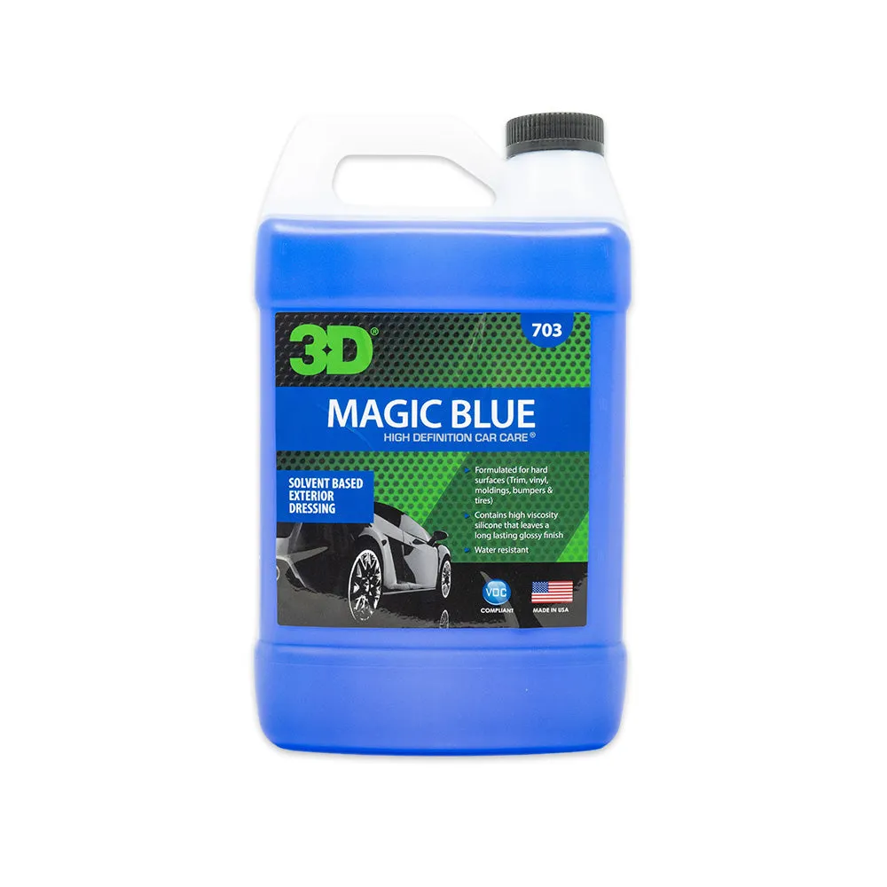 3D Magic Blue Tire Dressing