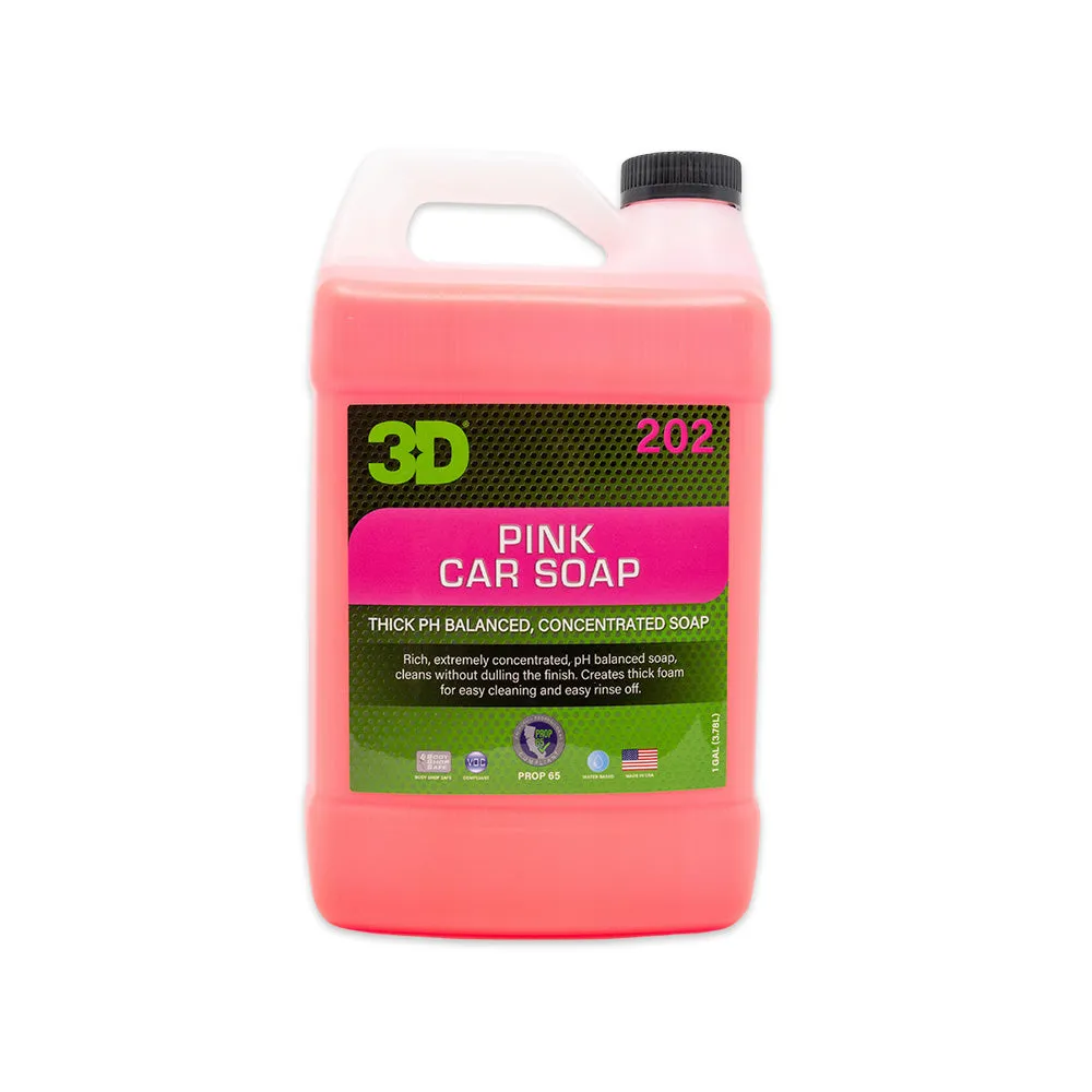 3D Pink Car Soap