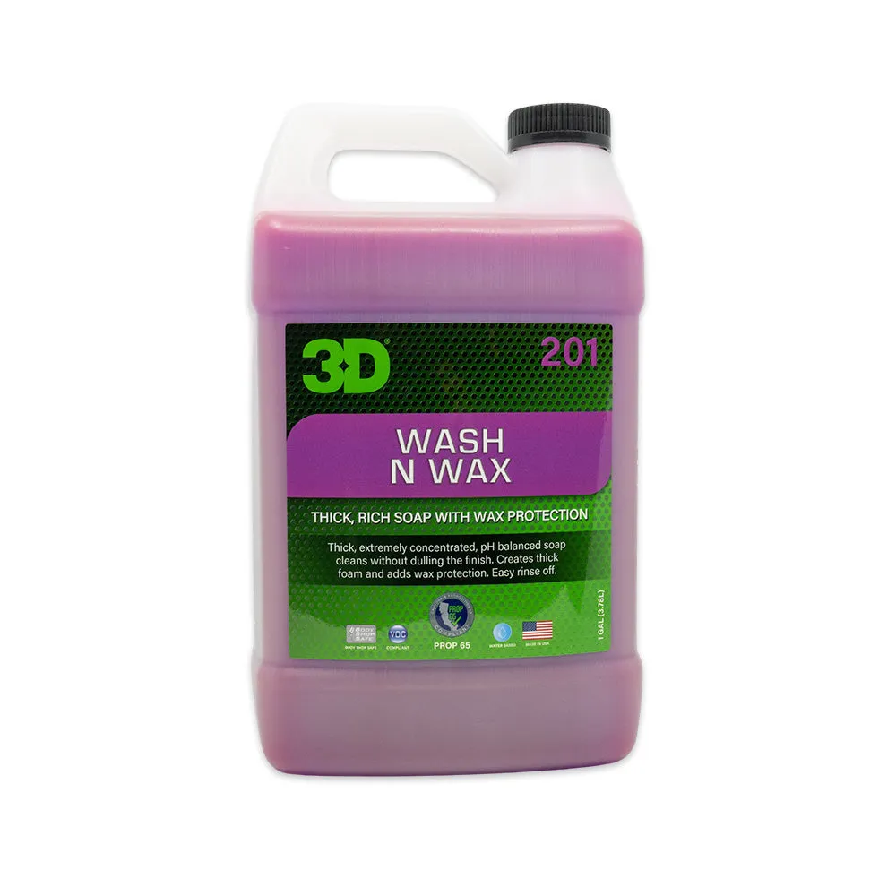 3D Wash N Wax Car Soap