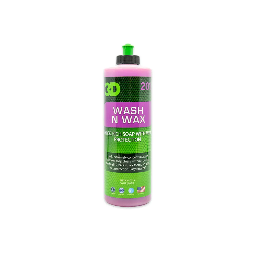 3D Wash N Wax Car Soap