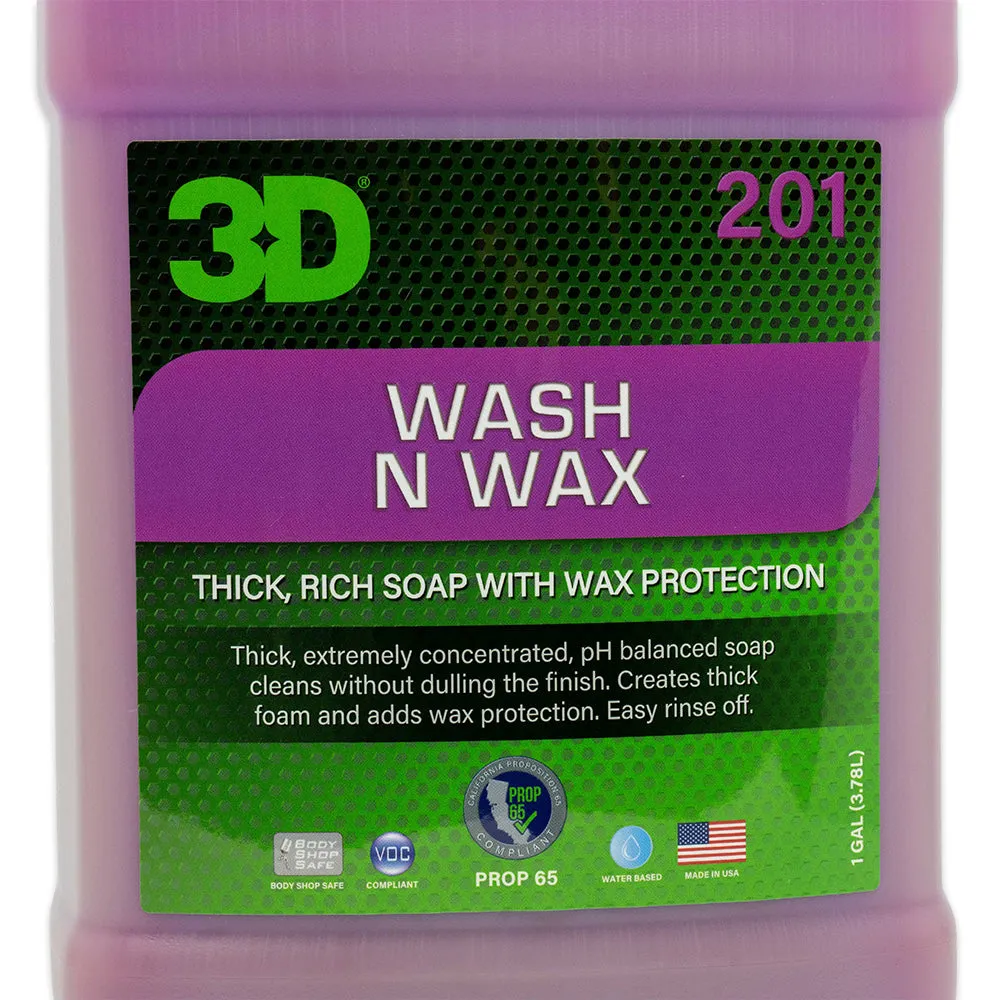 3D Wash N Wax Car Soap