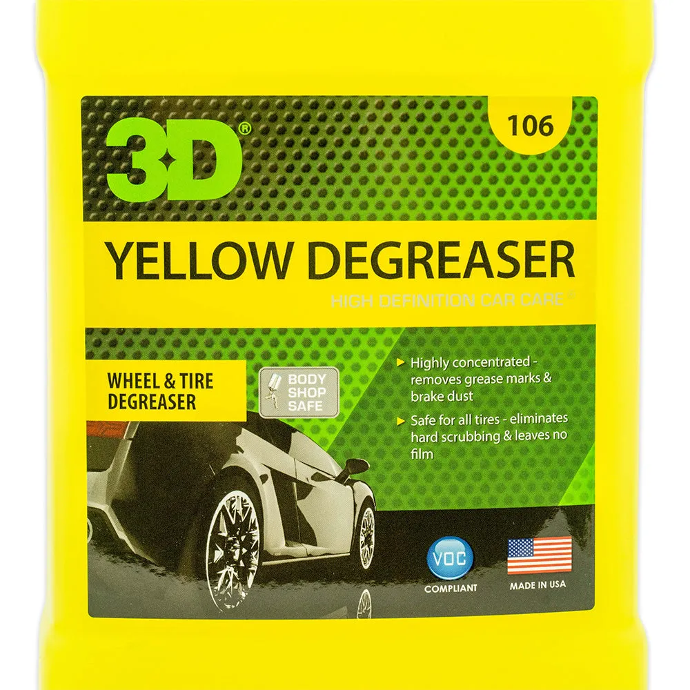 3D Yellow Degreaser Wheel Cleaner