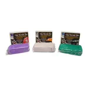 Auto Detailing Clay Bars (3) - One Of Each