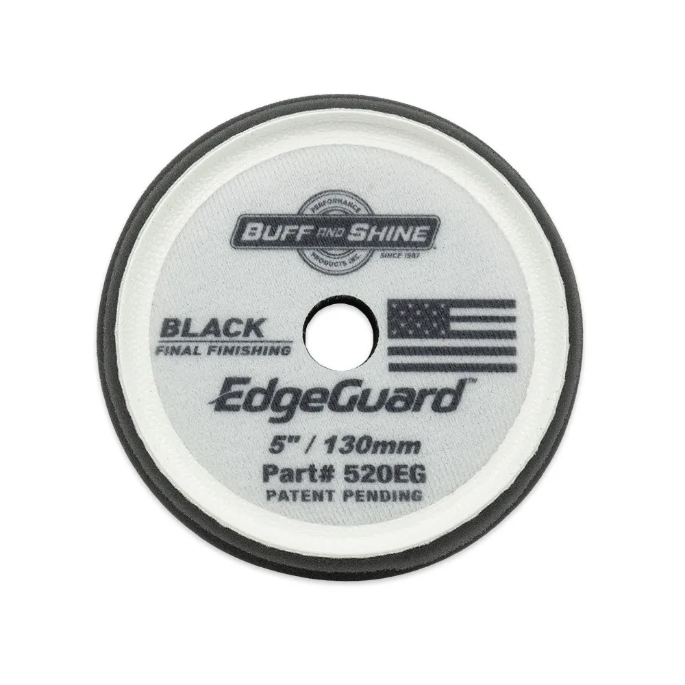 Buff & Shine EdgeGuard Black Finishing Foam Pad