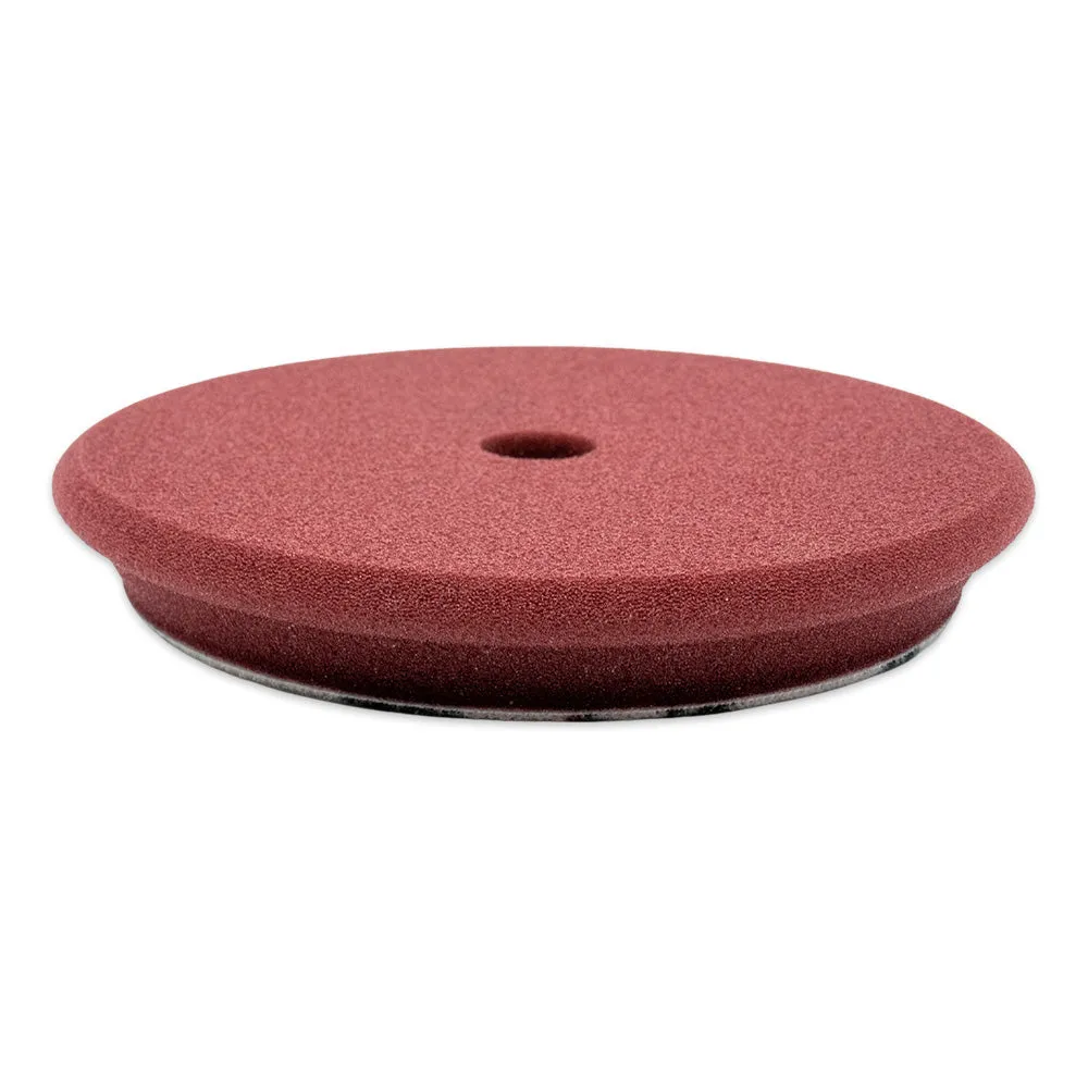 Buff and Shine URO Tec Maroon Medium Cutting Pad - Curved Profile