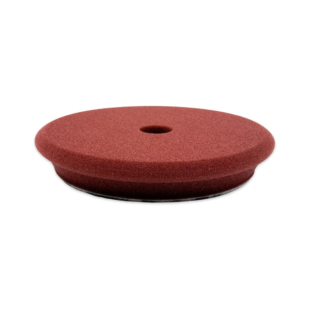 Buff and Shine URO Tec Maroon Medium Cutting Pad - Curved Profile