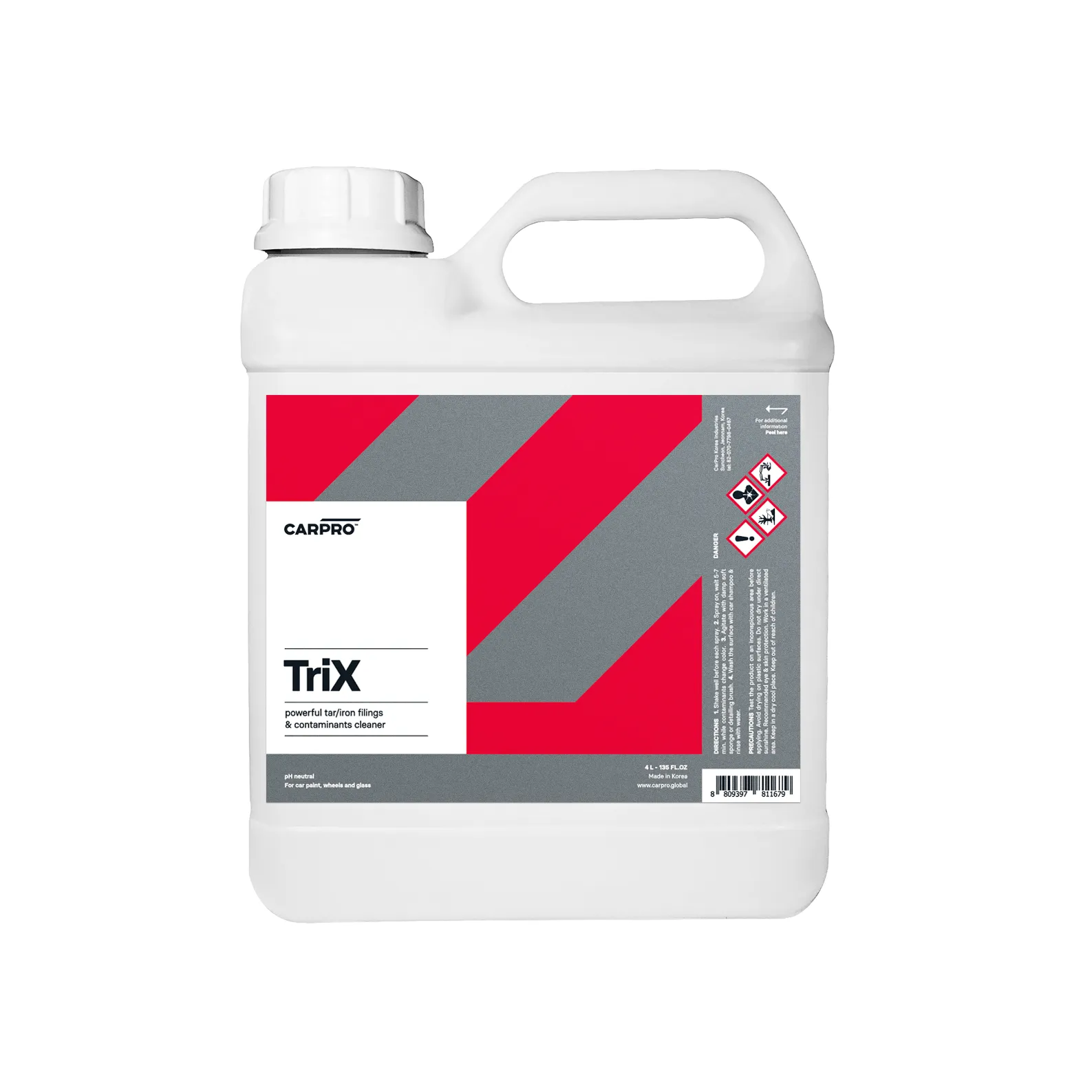 CarPro TRIX 4L Tar and Iron Remover