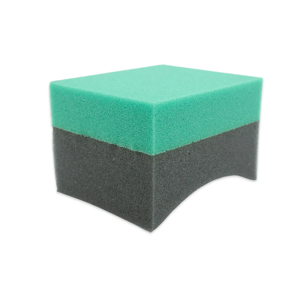 Contoured Tire Dressing Applicator - Double Wide