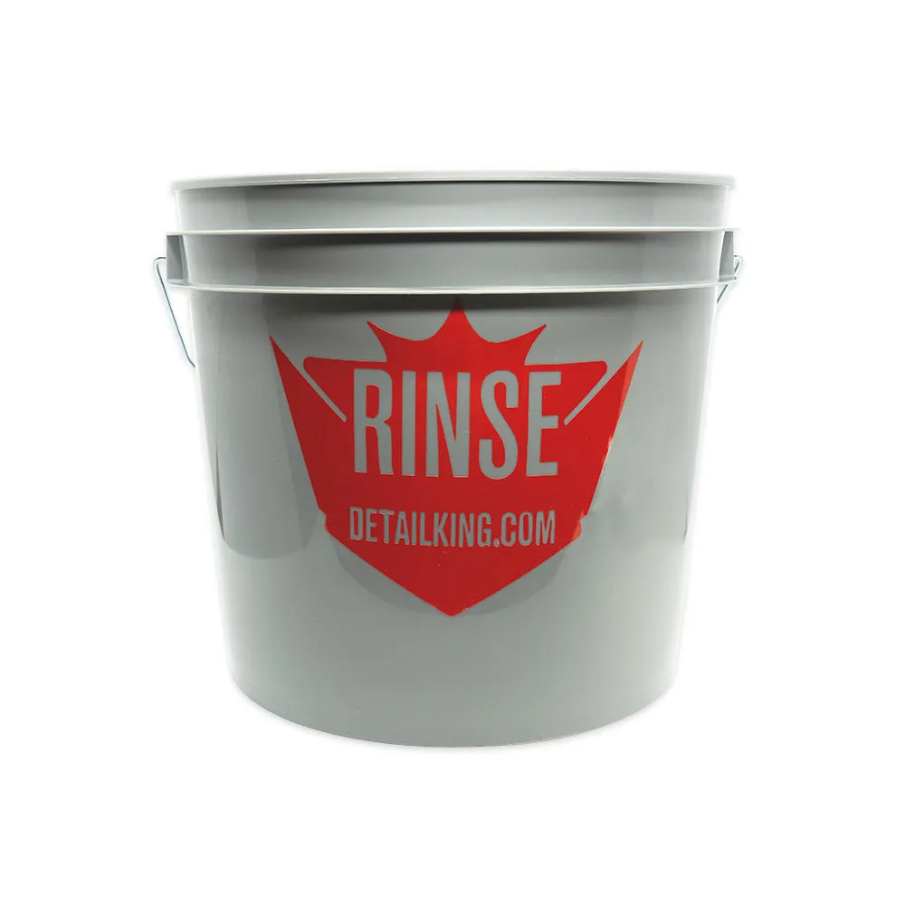 Detail King 3.5gal "Wash, Wheels, Rinse" Buckets