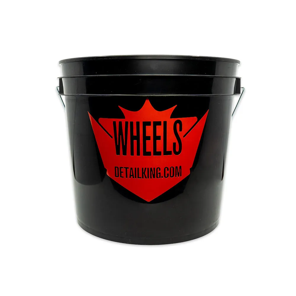 Detail King 3.5gal "Wash, Wheels, Rinse" Buckets