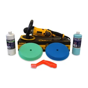 DeWalt DWP849X High Speed Buffer "Swirl Remover" Value Package