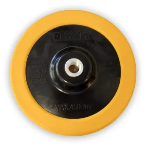 Dewalt Hook and Loop Backing Plate For Rotary Buffers - 7"