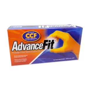 Examination Grade Orange Nitrile Gloves