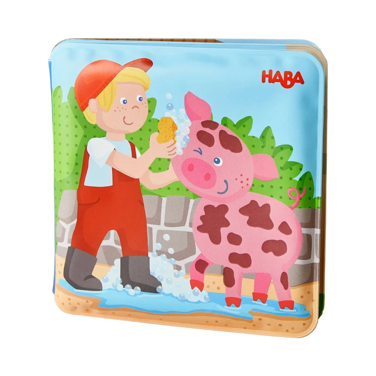 Farm Animal Wash Day Bath Book