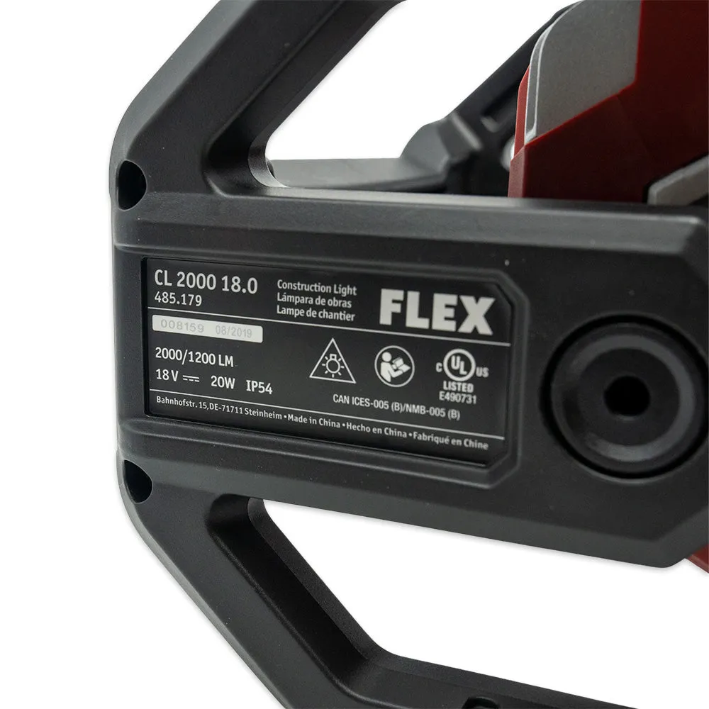 Flex CL 2000 LED Floodlight- Battery Powered, Light Only