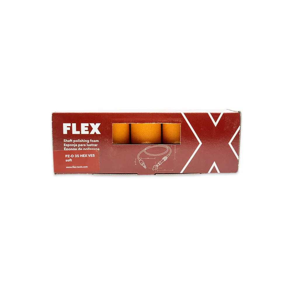 Flex FS140 Orange Cylinder Pads (5pk)