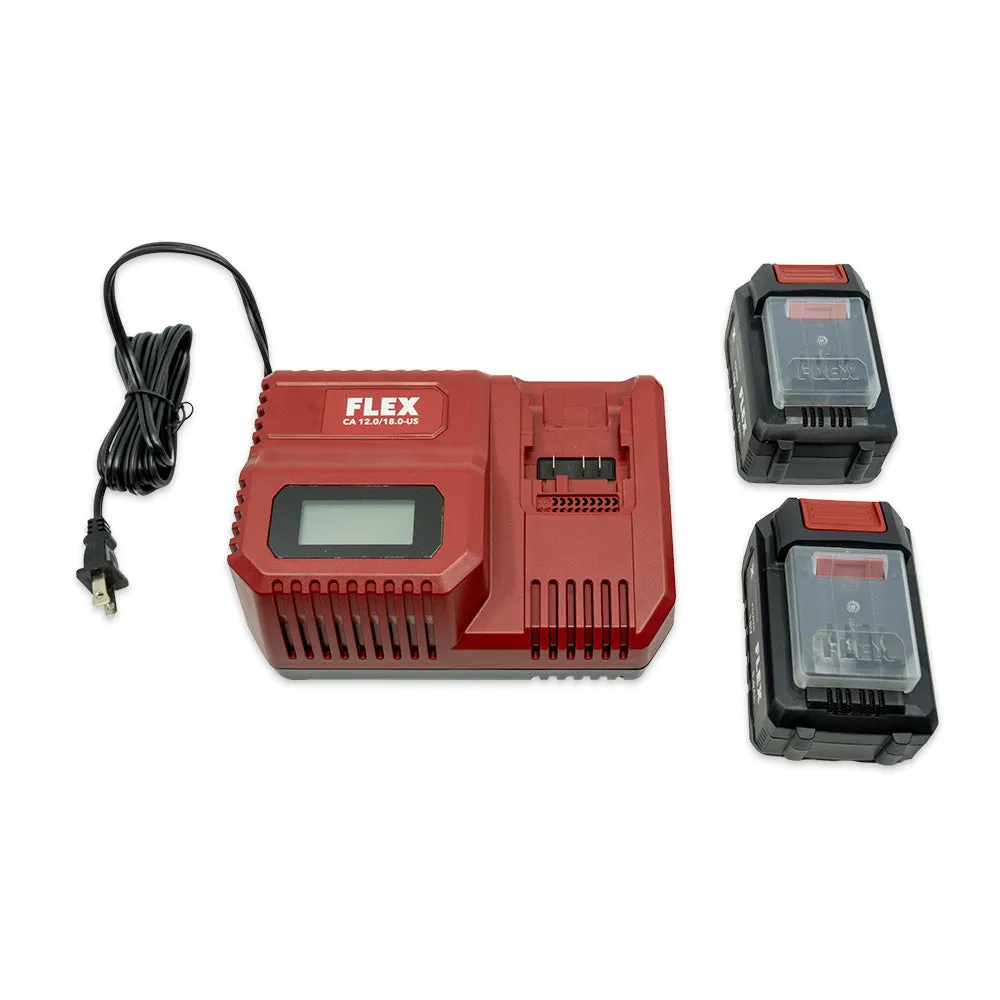 Flex PE 150 18.0-EC Cordless Rotary Polisher Set