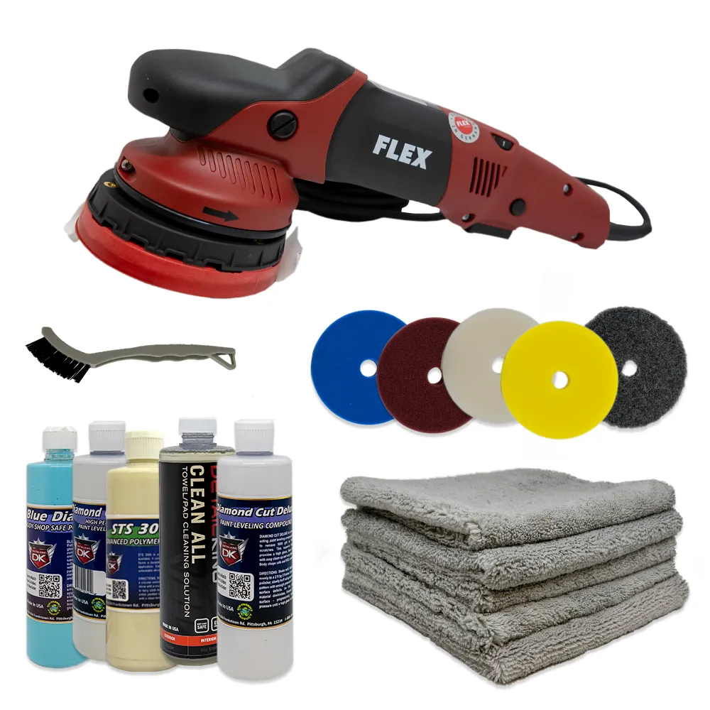 Flex XCE 10-8 125 Corded Polisher Advanced Package