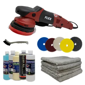 Flex XCE 10-8 125 Corded Polisher Advanced Package