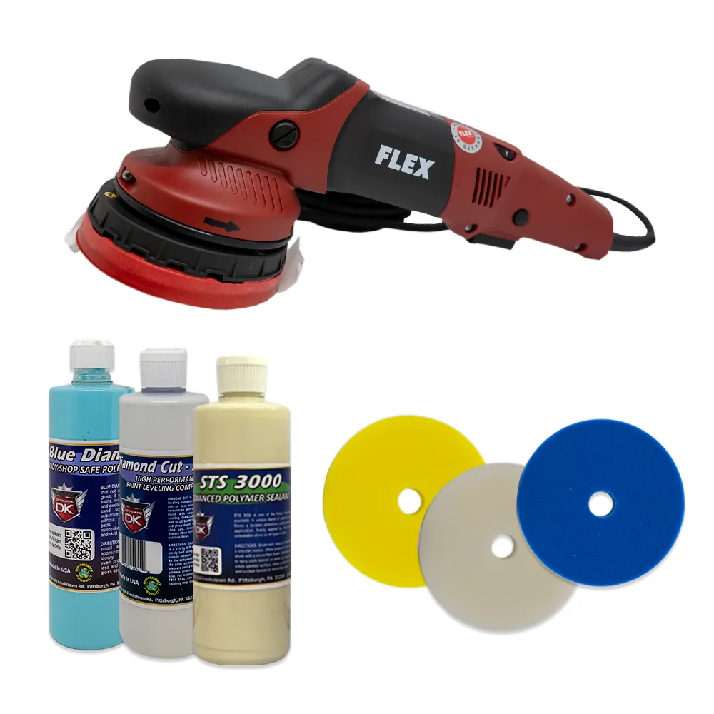 Flex XCE 10-8 125 Corded Polisher Starter Package