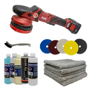 Flex XCE 8-125 Cordless Polisher Advanced Package