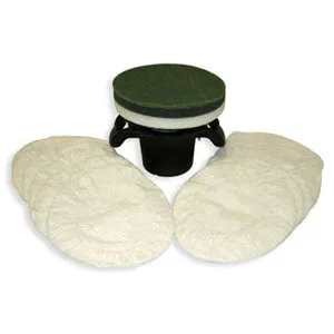 Gem Orbital Polisher Bonnet Value Package - 15 lb.