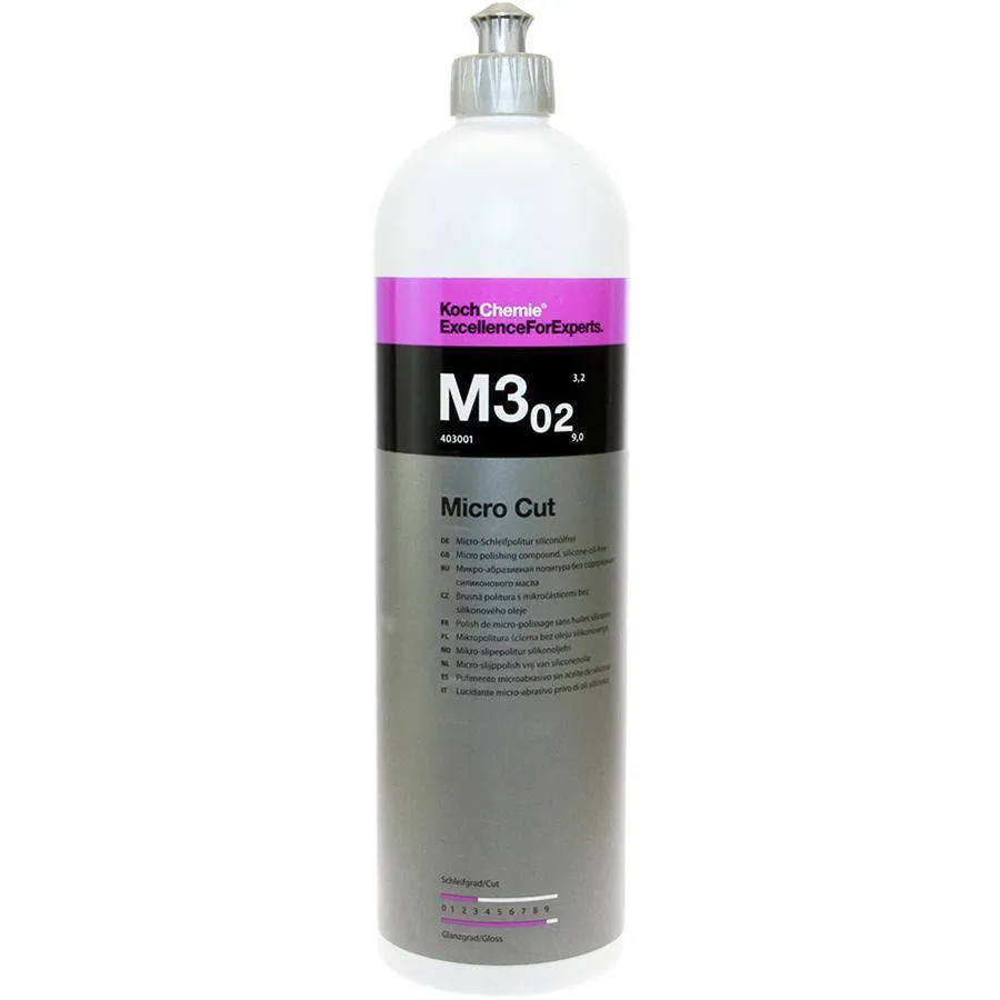KOCH CHEMIE Micro Cut M3.02 Ultra-Fine Polishing Compound for Mirror-Like Finish