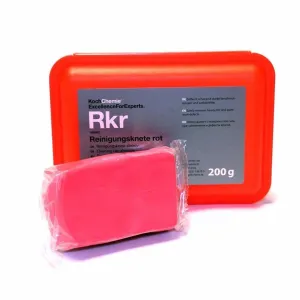 KOCH CHEMIE Reinigungsknete Rot Clay Bar (Red/Abrasive)- 200G