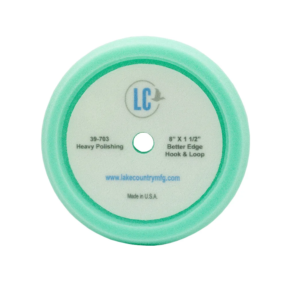 Lake Country "Better Edge" Green Foam Heavy Polishing Pad