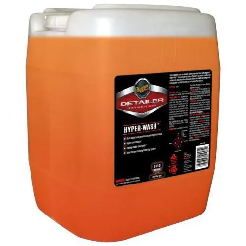 MEGUIAR'S D110 Hyper Wash High-Foaming, Professional-Grade Car Wash Solution