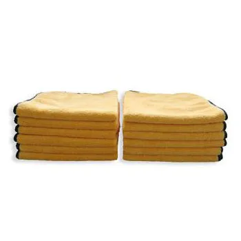 Microfiber Super Towel 16" x 16" - Yellow