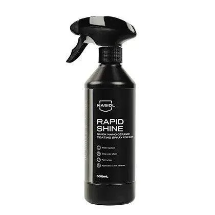Nasiol Rapid Shine Instant Spray Ceramic Coating & Gloss Booster Quick Shine, Water Beading & Protection in Just Minutes