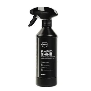 Nasiol Rapid Shine Instant Spray Ceramic Coating & Gloss Booster Quick Shine, Water Beading & Protection in Just Minutes