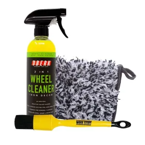 OBERK 2-in-1 Wheel Cleaner Kit