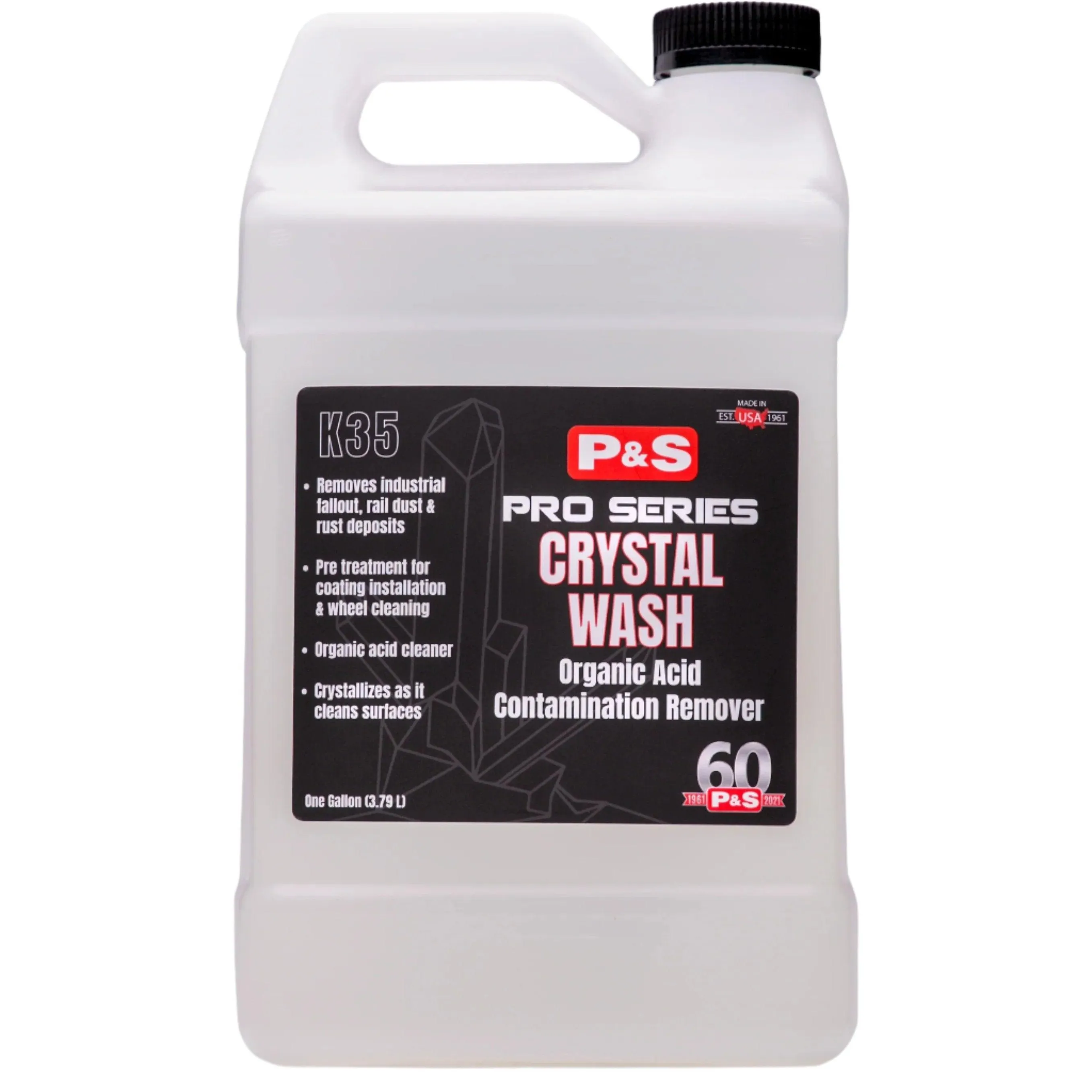 P&S Crystal Wash Advanced Chemical Decontamination Solution
