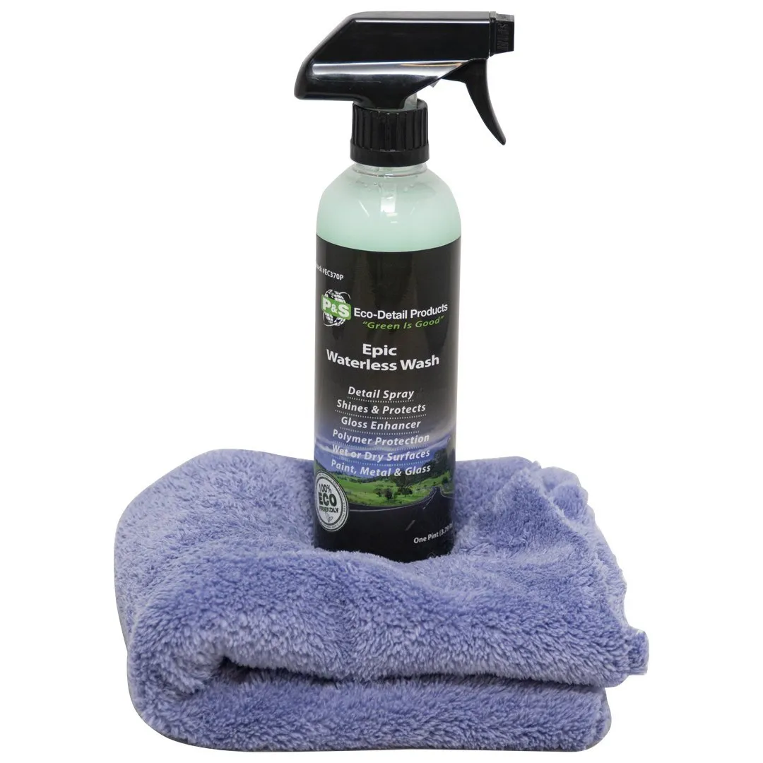 P&S Epic Waterless Wash Detailer's Kit