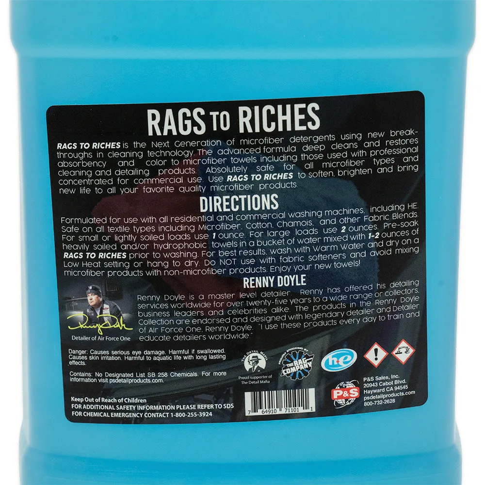 P&S Rags To Riches - Microfiber Detergent