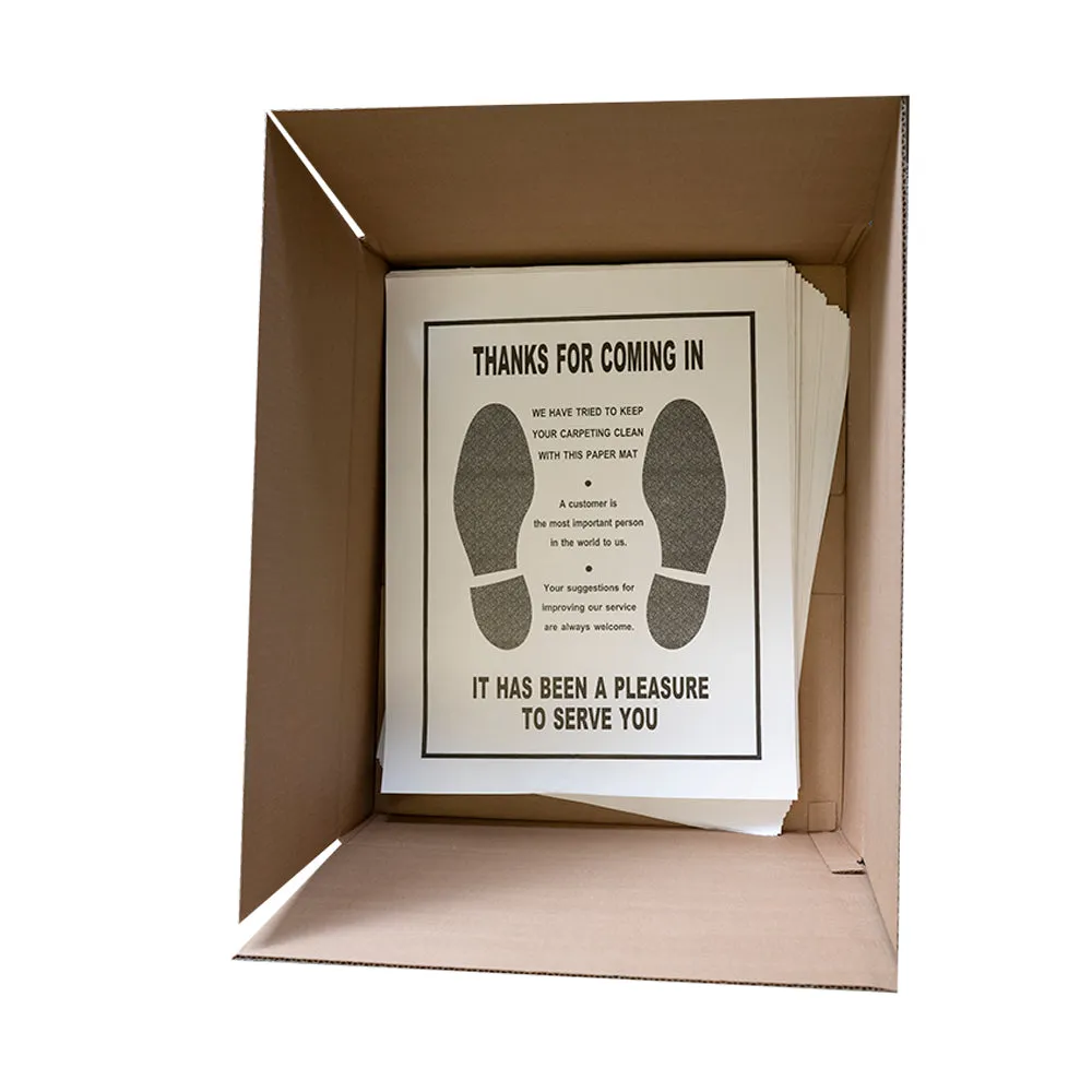 Paper Floor Mats