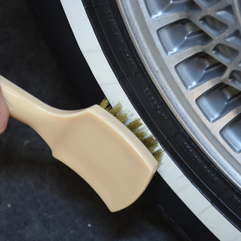 Professional Brass Whitewall Brush