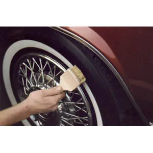 Professional Brass Whitewall Brush