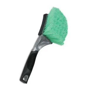 Professional Soft Grip Grill & Body Brush - Green Bristles