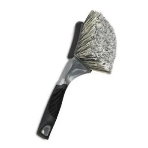 Professional Soft Grip Wheel Brush - Salt & Pepper Bristles