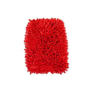 Red Microfiber Chenille Wash Pad