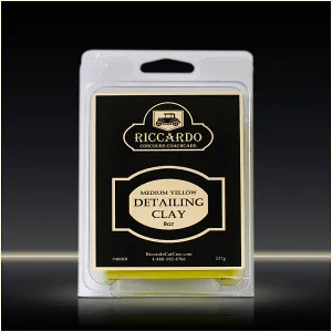 _Riccardo Mild Yellow Detailing Clay Bar 8oz
