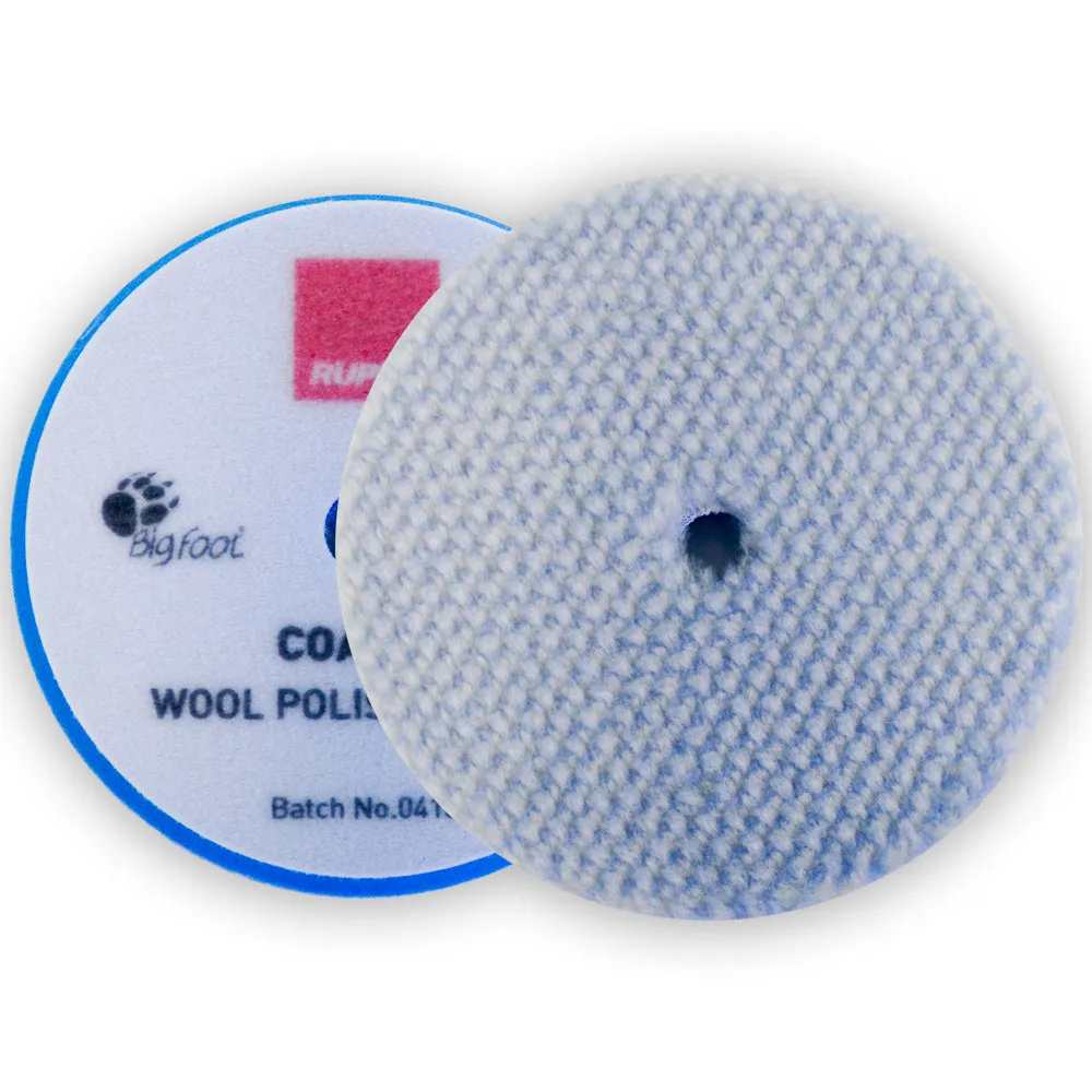 Rupes Coarse Blue Wool Pad
