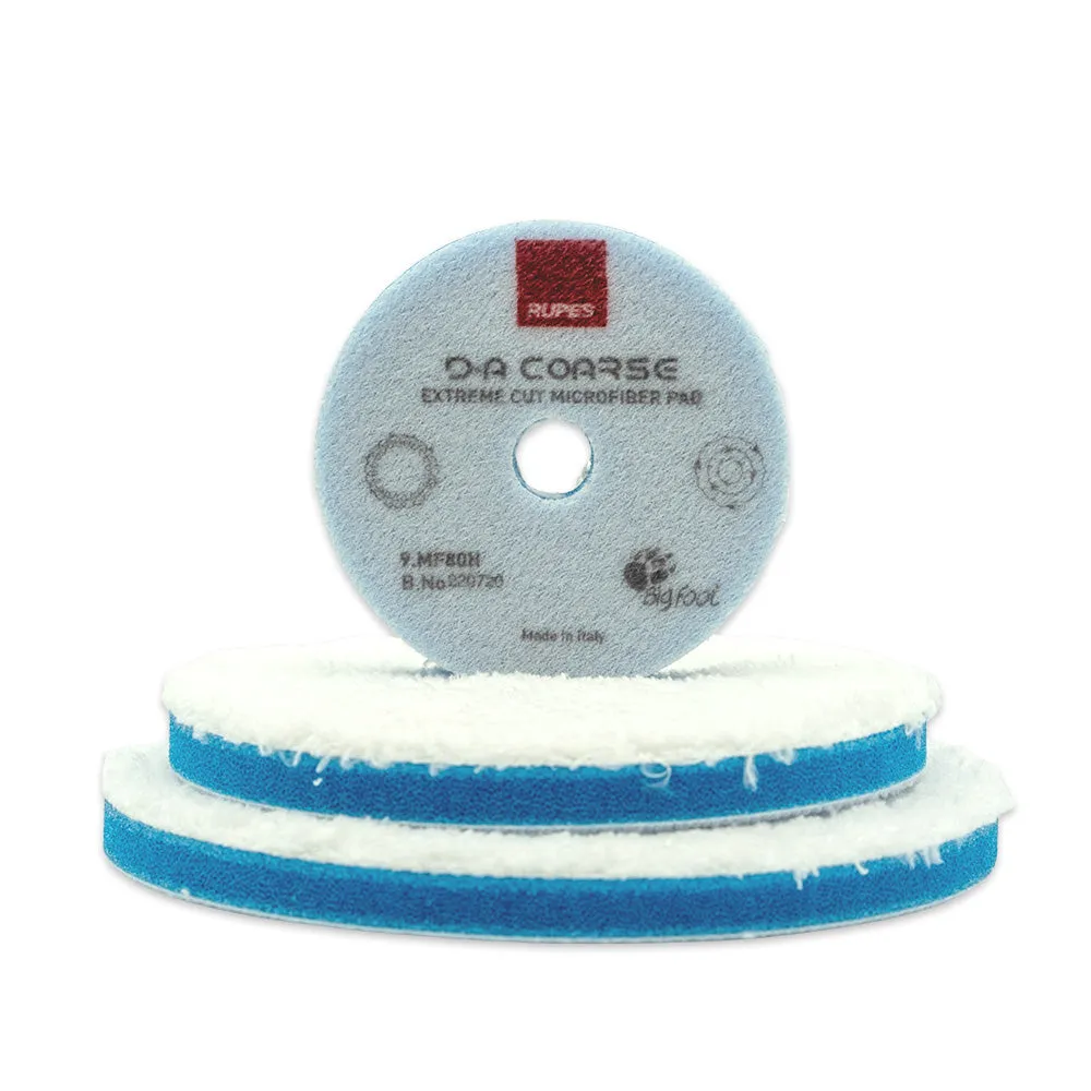 Rupes DA Blue Microfiber Pads